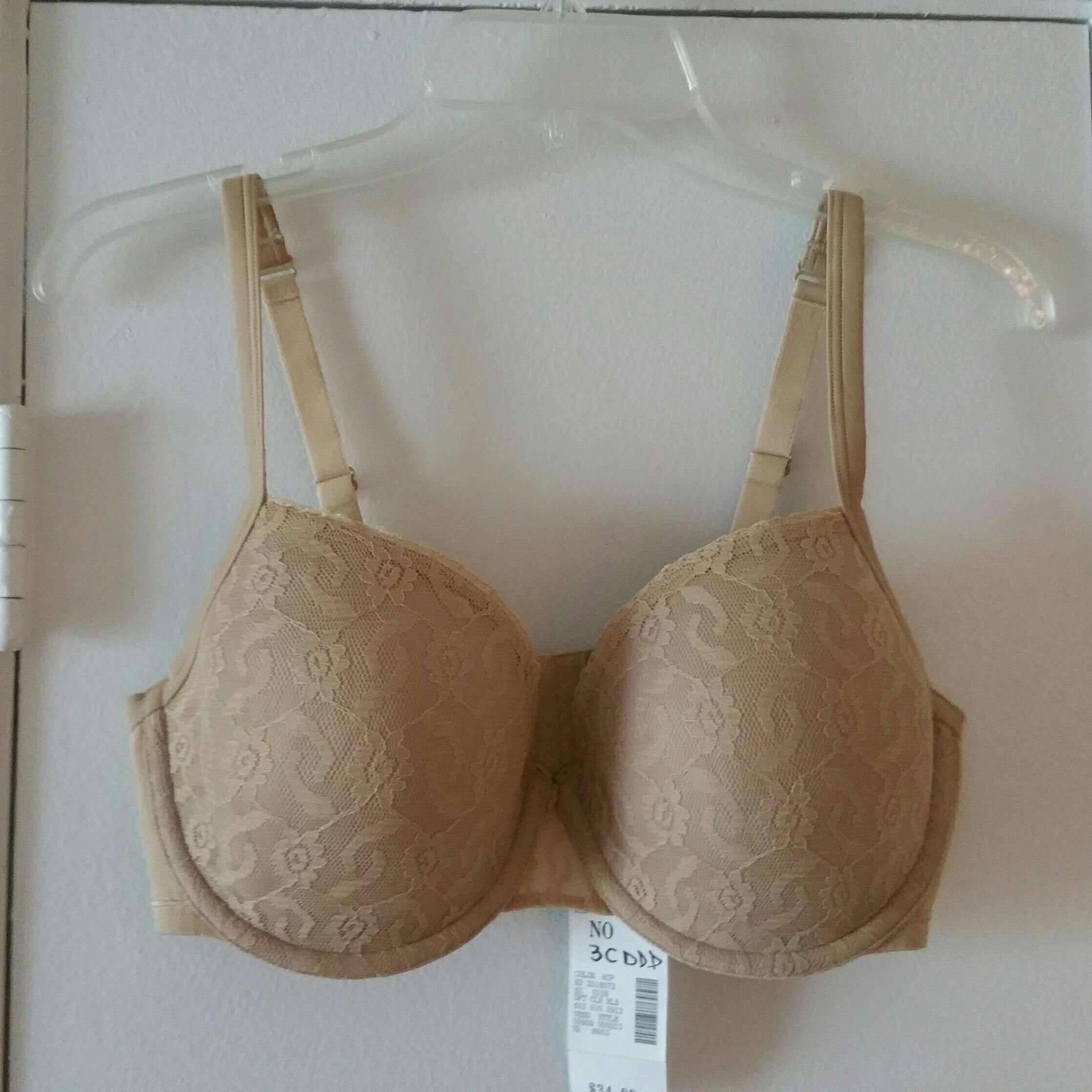 NWT Tan bra 36DDD (36F)