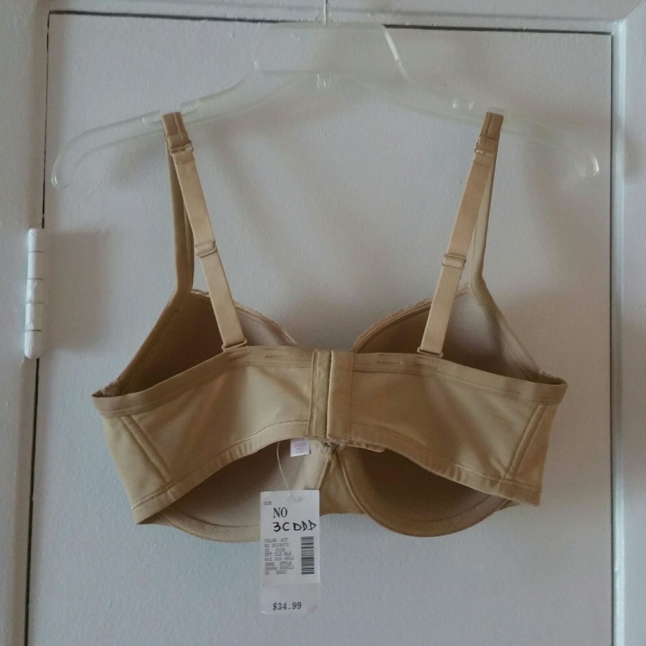 NWT Tan bra 36DDD (36F)