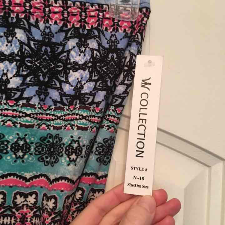Soft printed leggings tribal-Small/Large