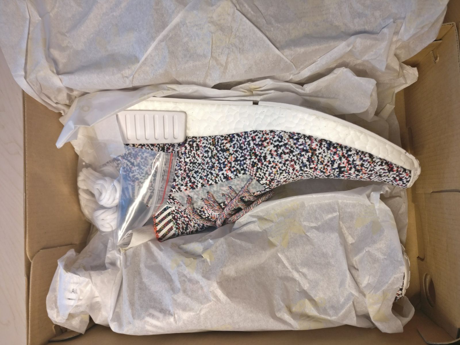 Adidas Nmd R1 Primeknit Gum Pack Core White pk BY Mogol Pos
