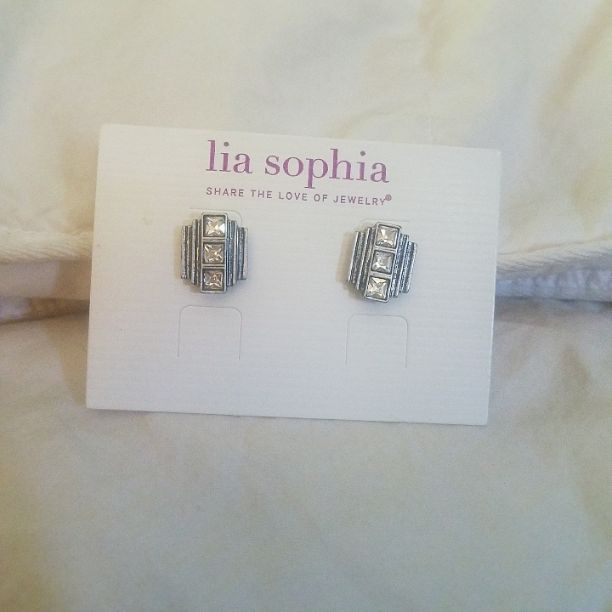 Lia Sophia earrings.