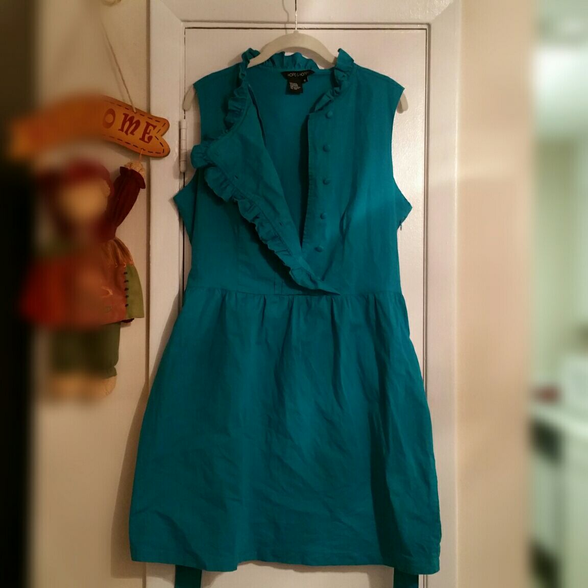 Cute blue women's dress Size 16