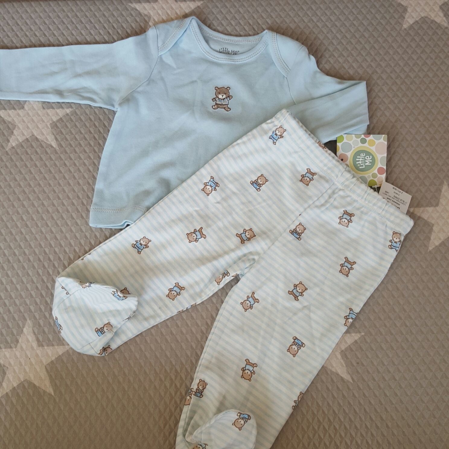 Little Me 6M Baby Sleeper Set