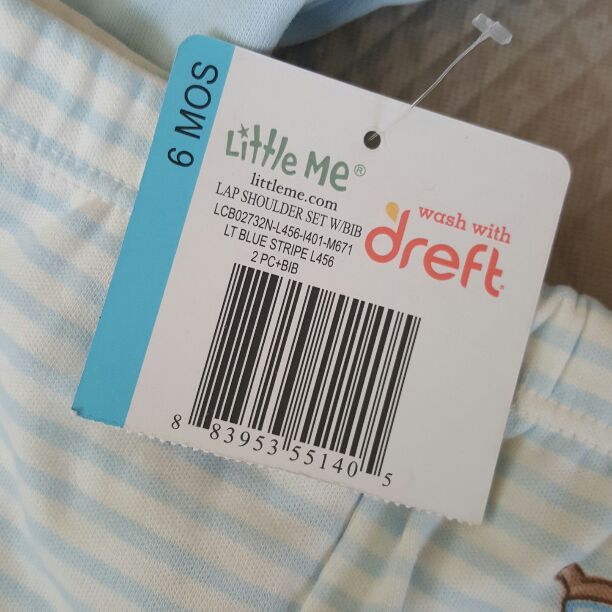 Little Me 6M Baby Sleeper Set