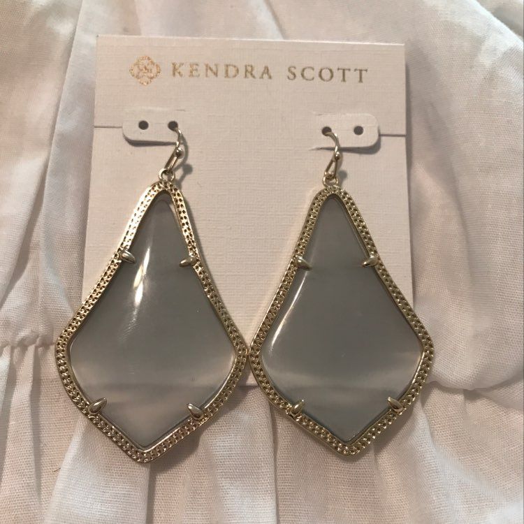 Kendra Scott Slate Alexandra Earrings Mercari Things Kendra Scott Slate Alexandra Earrings
