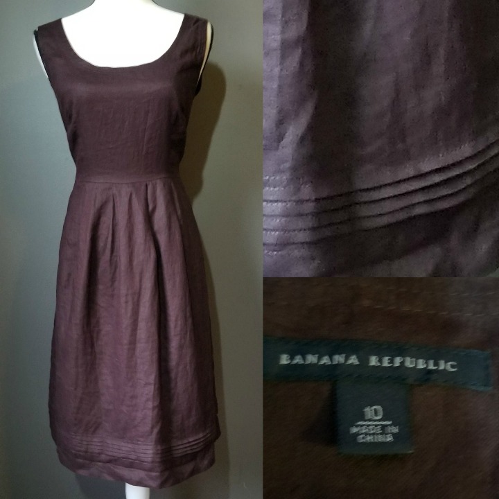 Banana republic yellow linen dress Banana republic yellow linen dress
