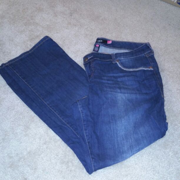 Torrid denim dark wash jeans size 16