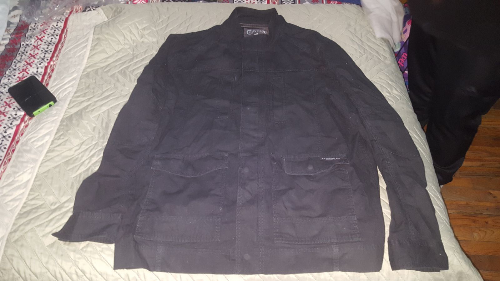 converse canvas jacket