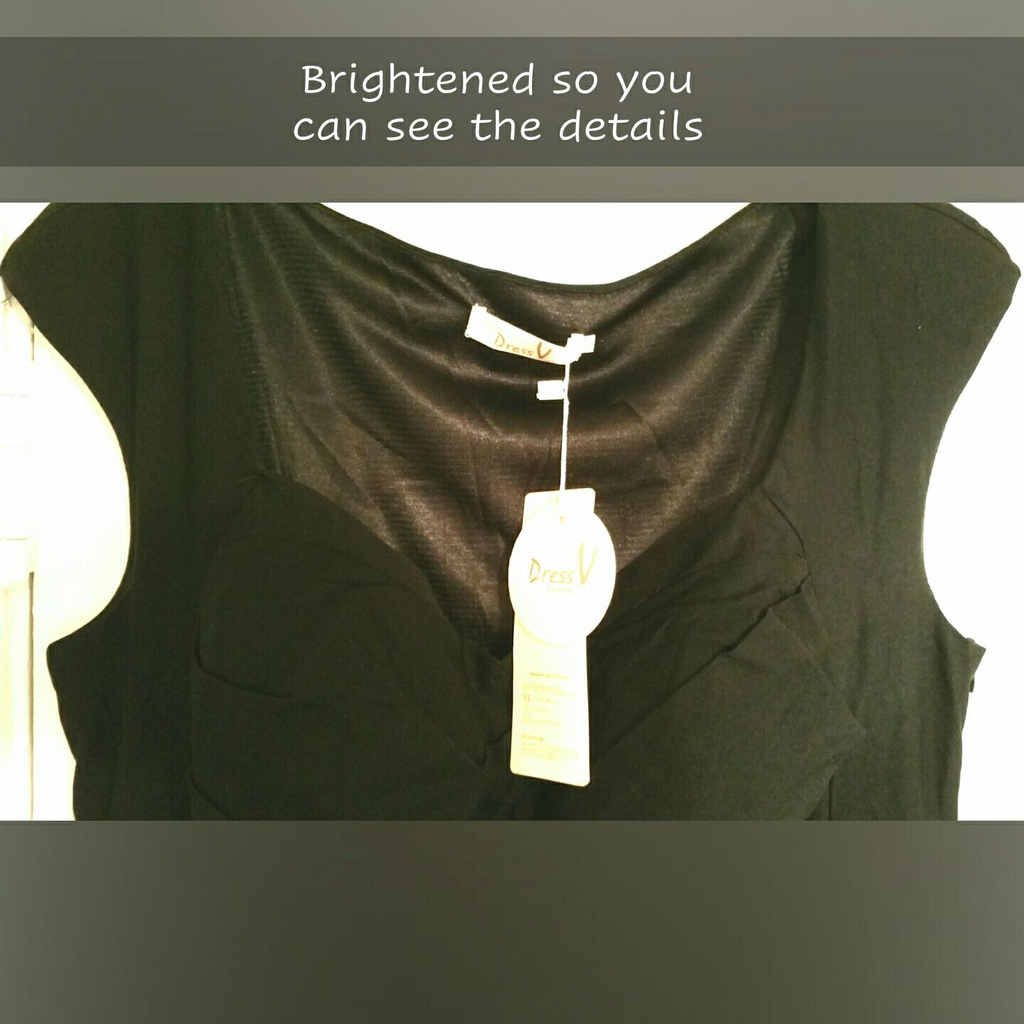 NWT Black Dress, Extra-Large XL