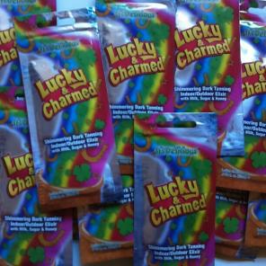 10 Lucky & Charmed Tanning Lotion Packs