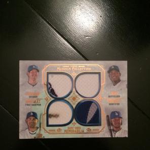 Topps Clayton Kershaw Dodgers Quad 71/75