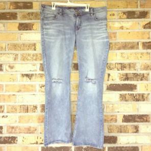 Size 20 womens silver jeans