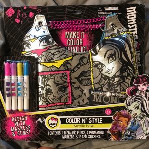 Monster High Metallic Purse