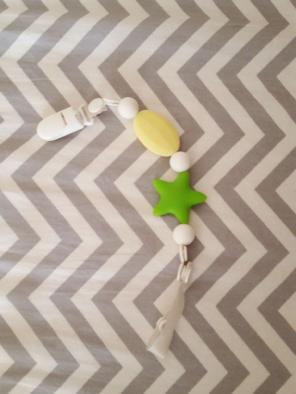 Silicone Teething Pacifier Holder