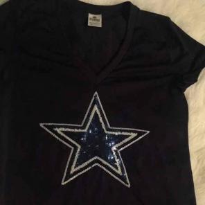 NFL pink cowboys shirt