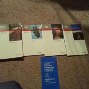 Toyota manuals for 2011 Rav4 $35.00