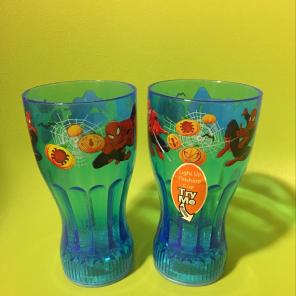Two Light Up Flashing Cups