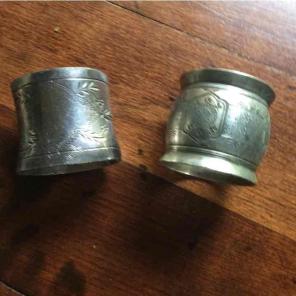 Antique Sterling Silver Napkin Rings