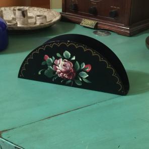 Vintage Tolewear Napkin Holder