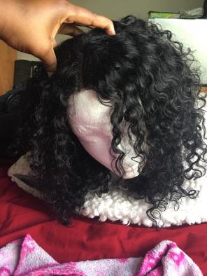 Lace closure virgin hair wig