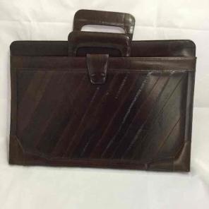 Vintage eel skin bag