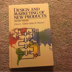 Design And Marketing Of New Products 2nd
