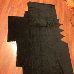 Black minky