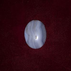 Blue Lace Agate Cabochon