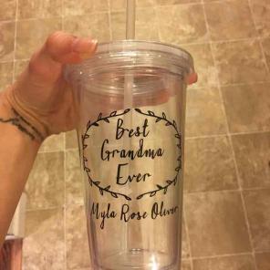 Best Grandma Ever tumbler