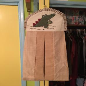 Alligator Diaper Stacker