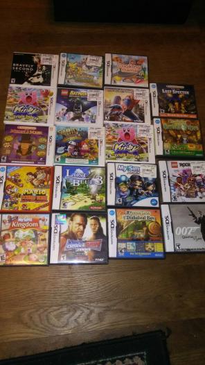 Ds & 3DS empty game cases