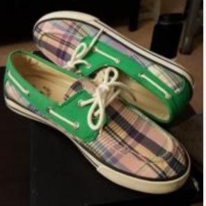 PINK BRIGHT MADRAS/VICTORY GREEN