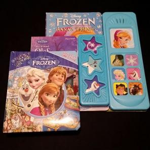 Disney frozen child books with sound