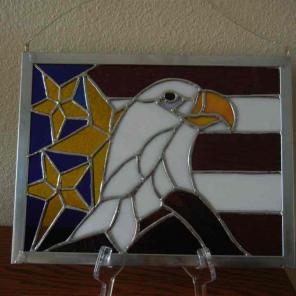 Eagle and Stars