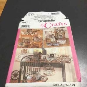 Simplicity # 9471 Craft Pattern