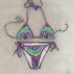 Multi-colored Bikini