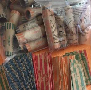 Wrappers for coins