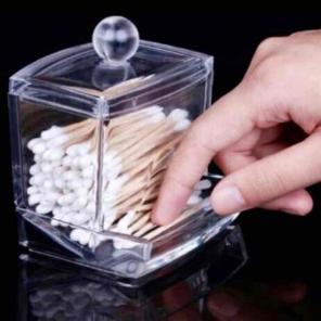 Cotton swab dispenser
