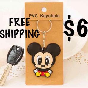 FREESHIP $6 Mickey Mouse keychain