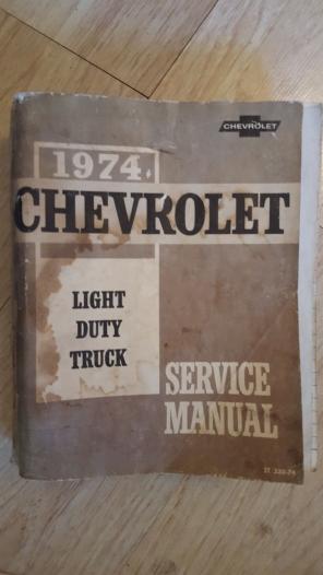 1974 Chevrolet Light Duty Service Manual