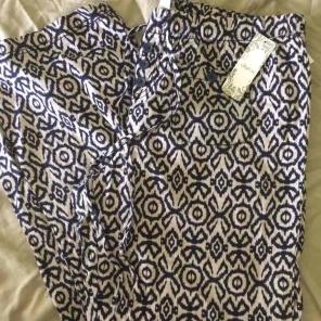 Linen/rayon pants size 18 NWT
