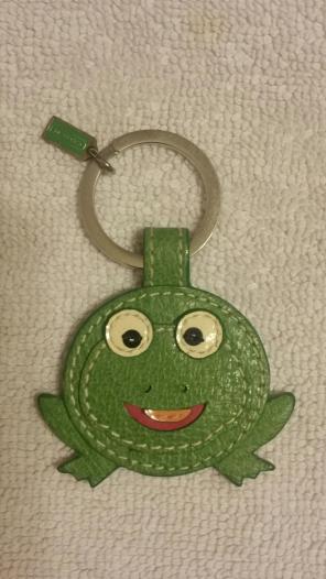 Coach Frog Keyfob
