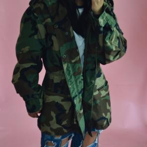 Camo Cockpit USA Men's Military Jacket