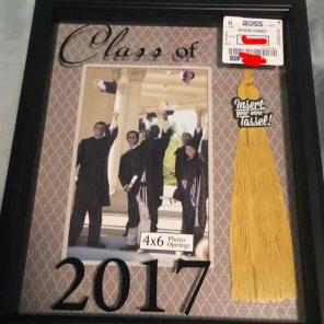 Class of 2017 picture frame