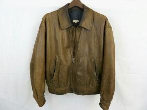 VTG Giorgio Armani Leather Men's Jacket