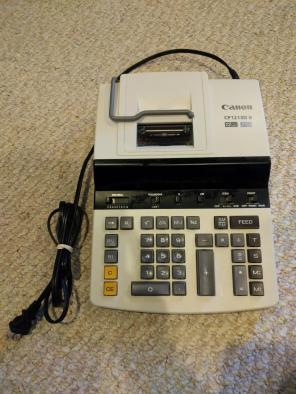 Canon printing calculator heavy duty