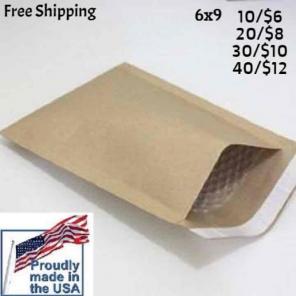 (30) 6x9 Bubble Mailers #00