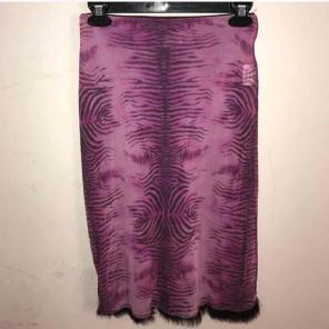 Zebra print skirt