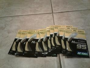 10 sets Yonex Nanogy 95 Badminton String
