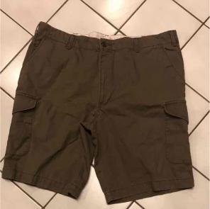 Men's brown cargo shorts